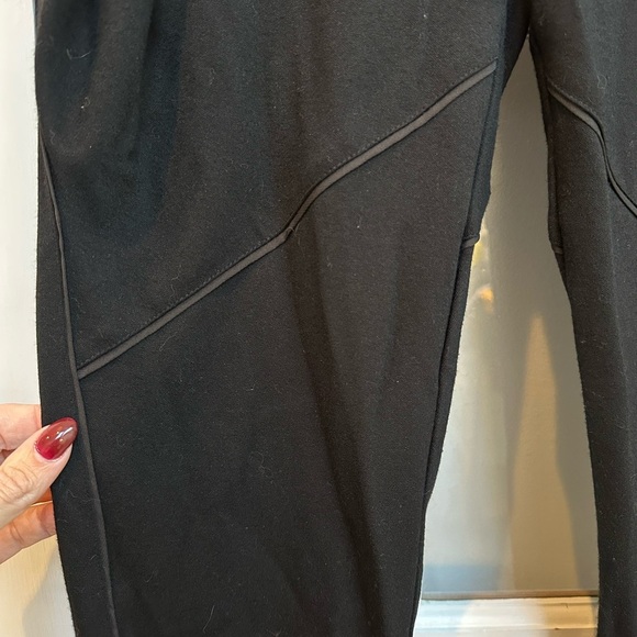 Vintage L.A.M.B. Gwen Stefani Y2K High Waist Black Trouser Pants Women's Size 2 - Picture 7 of 14